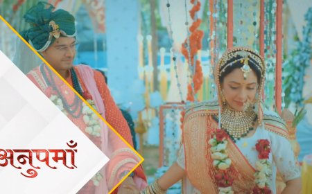 Anupama | 5th Oct Written Update Hindi | Anupama and Anuj get married because of Hansmukh