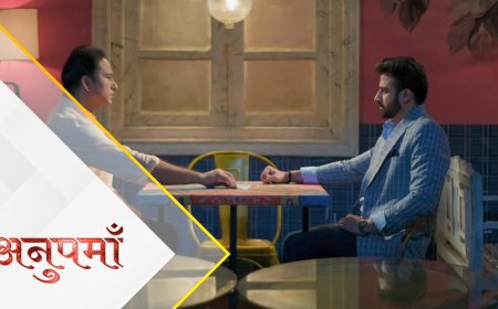 Anupama | 15th Oct Written Update Hindi | Digvijay will give a cheque of Rs 20 lakh to RV in exchange for the cafe.