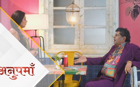 Anupama | 19th Oct Written Update Hindi | Mithila builder Anuj will threaten to attack Anupama in the cafe.