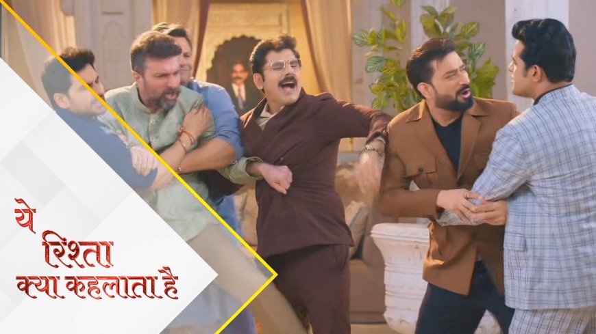 Yeh Rishta Kya Kehlata Hai | 4th Oct Written Update Hindi। Raghav and Samar will come to Damini Podar House and fight.