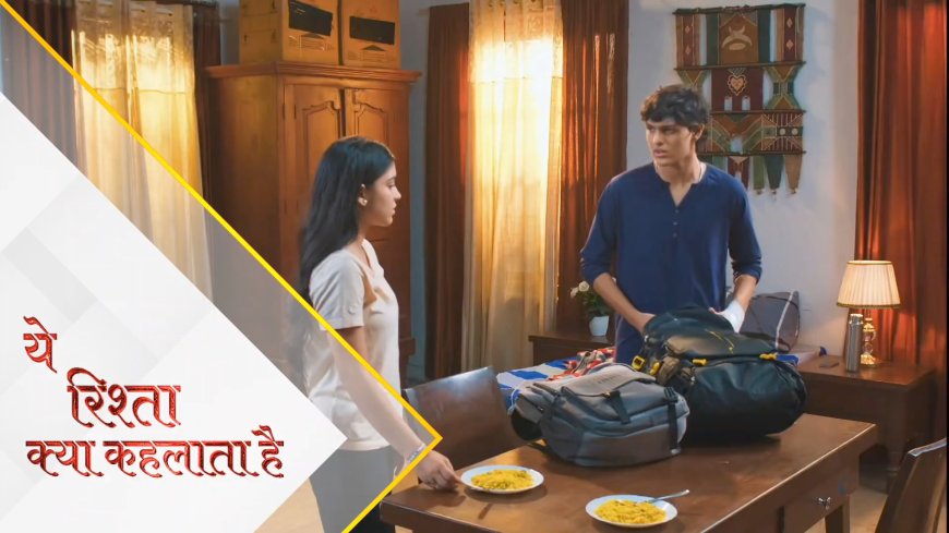 Yeh Rishta Kya Kehlata Hai | 6th Oct Written Update Hindi। Kabir will give food to Myra as his roommate,