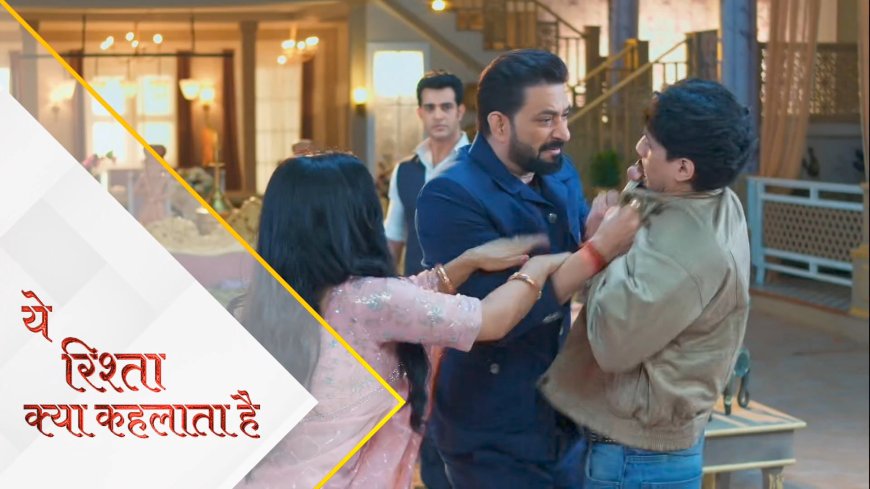 Yeh Rishta Kya Kehlata Hai | 8th Oct Written Update Hindi। Because of Kabir, Samar will threaten his friend Vasu.
