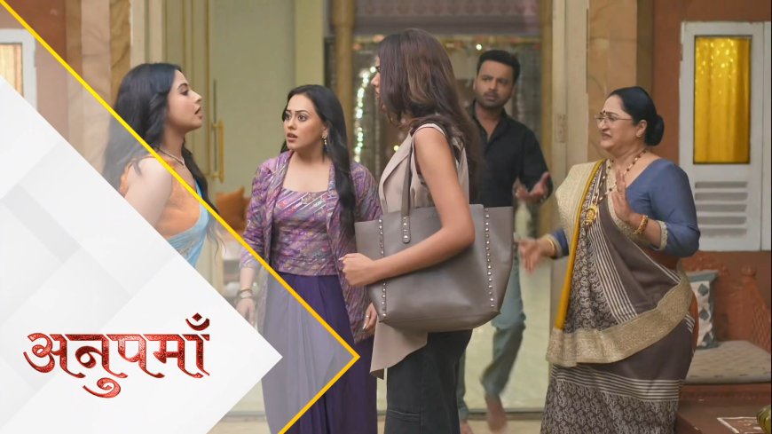Anupama | 10th Oct Written Update Hindi | There will be a fight between Mahi and Pakhi because of RV.
