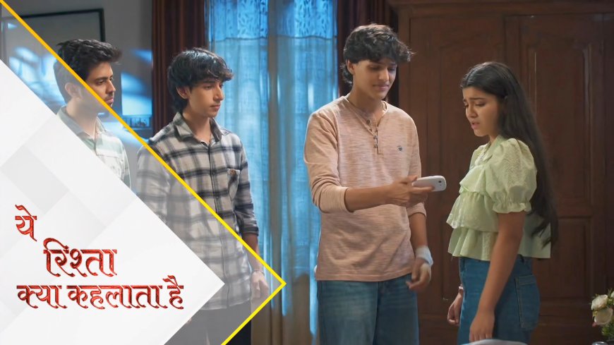 Yeh Rishta Kya Kehlata Hai | 12th Oct Written Update Hindi। Kabir shows the video to Myra and they both return home.