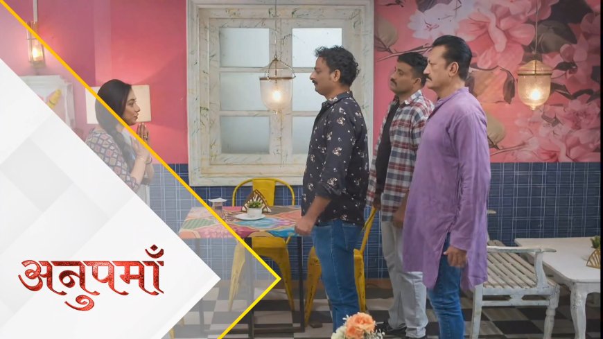 Anupama | 13th Oct Written update Hindi | Mithila Builder's goons will vandalize Love You Zindagi Cafe.